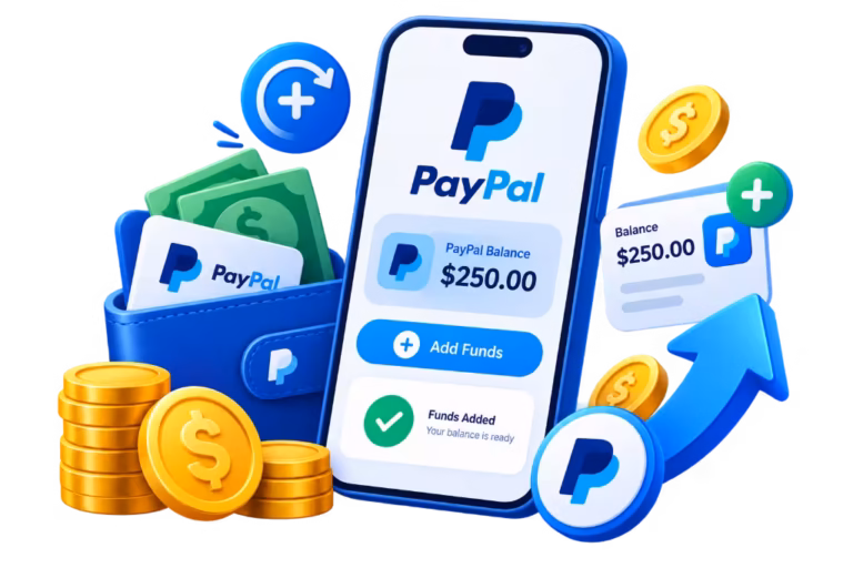 خدمات ویزاکارت و مسترکارت 3 شارژ حساب پی پال